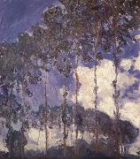 Claude Monet Poplars on the Banks of the River Epte France oil painting artist